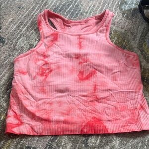 Lululemon Ebb to Street Cropped Tank Top